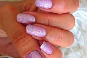 Vernis effet sable "C'est tout moi"