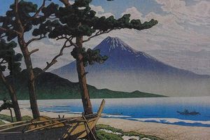 Préf. de Shizuoka : Miho no Matsubara, légendaire plage de pins avec vue splendide sur le Mt Fuji