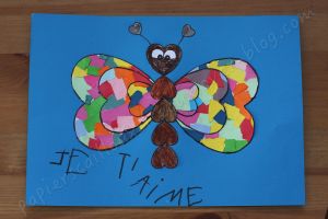 Le papillon coeur