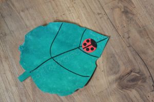 La coccinelle se promène