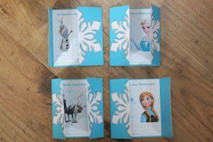Invitations d'anniversaire: La Reine des Neiges