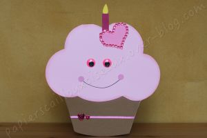 Carte d'Anniversaire Muffin