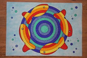 Poissons qui tournent en rond