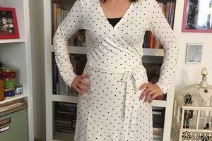 Robe cache-coeur pyjama