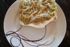 Bricks avec ou sans gluten pomme de terre et légumes