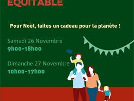 MARCHÉ DE NOËL SOLIDAIRE ET ÉQUITABLE EN IMAGES