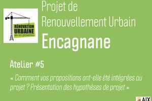 6ème et dernier atelier de rénovation urbaine