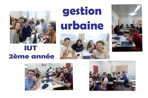L'IUT de Gestion Urbaine : lieu de réflexion et d'information