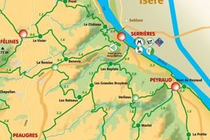 Mes randonnées pédestres : Serrières Féline