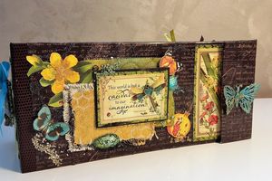 Nature sketchbook mini album - Graphic 45