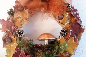 Home deco - Couronne d'automne