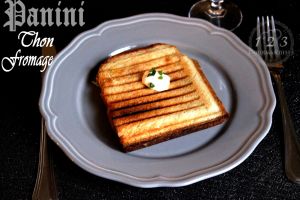 Panini thon et fromage