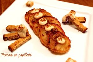 Pomme au four cannelle et miel