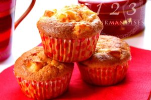 Muffins aux pommes