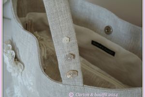 Sac cabas "Lin & douceur"