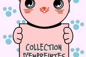 petite collection d'empreintes de chat pour tatouer vos blogs