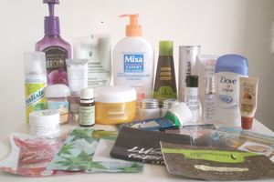 Mes produits terminés d'Avril, partie 2: l'occitane, Macadamia, bath and body works...
