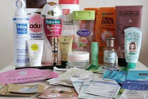Mes produits terminés de juin, partie 2: Sabon, Tony Moly, Mixa...