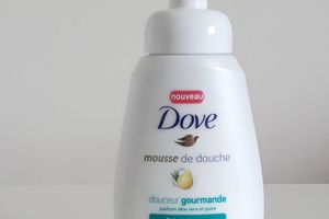 Les mousses de douche de chez Dove