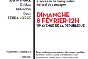 La campagne des départementales c'est parti !!!!