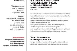 Tous à l'école Michelet jeudi 12 mars 19H00