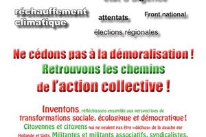 Atelier Débat d'Ensemble 94! lundi 1er février à Ivry-sur-Seine