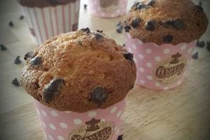 Muffins pépites aux chocolat
