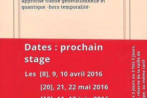 Formation en hypnose à Paris : (8)-9-10 avril > module 1 ; (20)-21-22 mai > module 2 ; (10)-11-12 juin > module 3