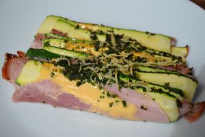 TIAN DE COURGETTES AU JAMBON WEIGHT WATCHERS  9 💚💙💜 