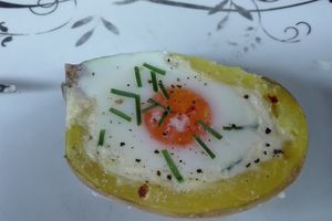 OEUF EN COCOTTE DE POMME DE TERRE