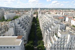 Puzzle gratte-ciel de Villeurbane (Rhône),