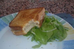 Croque-monsieur au thon