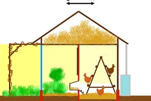 La serre poulailler, une symbiose alimentaire et énergétique