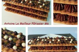 Le Duplex gaufré chocolat au lait - fève de tonka