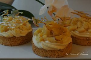 Tartelette Sablée Crème légère Vanille et ses pommes de Limousin - La cuisine de blanche.over-blog.com