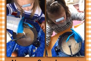 atelier cuisine : réalisation de la pâte à crêpe