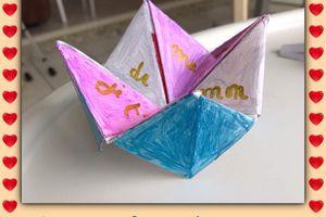 Cœur cocotte pour maman