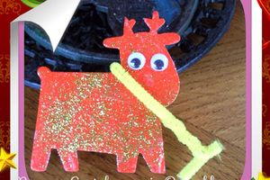 Magnet renne de Noël