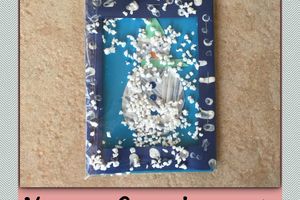 Carte bonhomme de neige