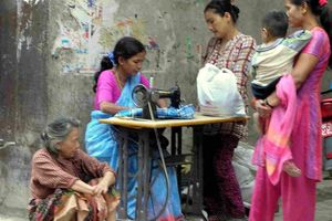 VIE QUOTIDIENNE A KATHMANDU (Népal)
