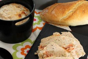 Terrine de saumon en mini cocotte Cookut