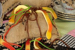 Les fruits en neige d'Elsa,les bonbons de Oogie Boogie et les citrouilles de Cendrillon