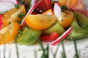 Sandwich cake saumon concombre