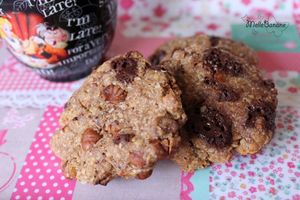 Cookies praliné au son d'avoine