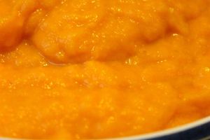 Purée de carottes au cheddar