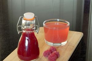 Sirop de framboise, version Thermomix