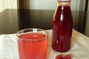 Sirop de framboises
