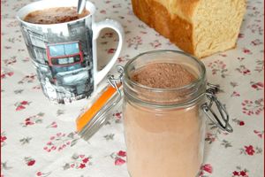 Chocolat en poudre pour le petit déjeuner (comme le Poulain Grand arôme)