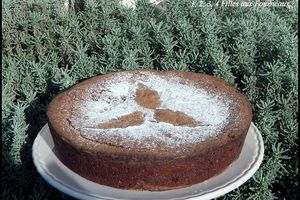 Torta caprese (gâteau au chocolat et aux amandes)