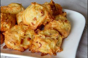 Minis choux Jambon - Gruyère (recette Tupperware)
